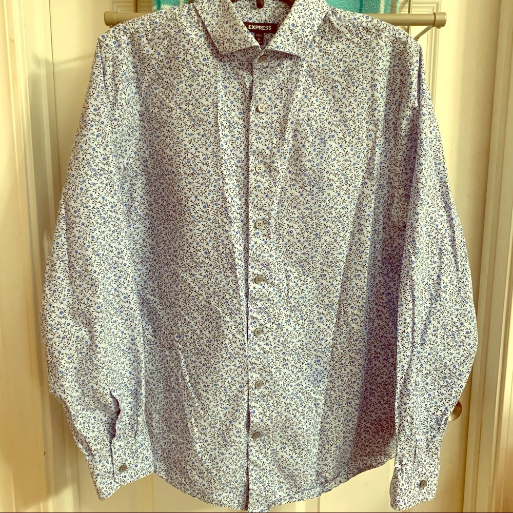 Men’s Express Slim Fit Dress Shirt